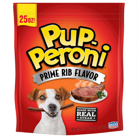 Pup-Peroni Prime Rib Flavor Dog Snacks, 25-Ounce (Best Boneless Prime Rib Roast)