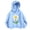 Blue, variant on Cute Hoodies for Teen Girls Daisy Flower Print Pullover Sweatshirts Cool Casual Fall Winter Play Top Size 1-10