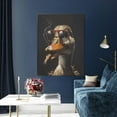thumbnail image 5 of Gaeub Modern Funny Duck Print Canvas Wall Art for Bathrooms Bedroom,Wall Decor,Framed Artwork for Wall,Modern Wall Decorations Prints Picture,Home Decor Wall Pictures 30" x 40", 5 of 8