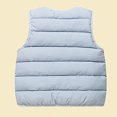 thumbnail image 4 of JAJAHO Baby Boys Girls Puffer Vest Toddler Winter Lightweight Sleeveless Button Up Quilted Jacket 6M-6Y, 4 of 4
