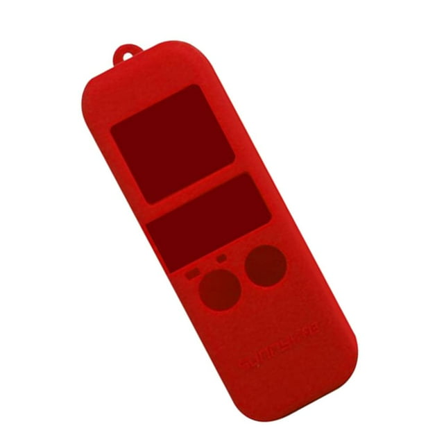 Cuadricóptero RC Baoblaze Funda de silicona cardán PTZ impermeable a prueba de polvo rojo