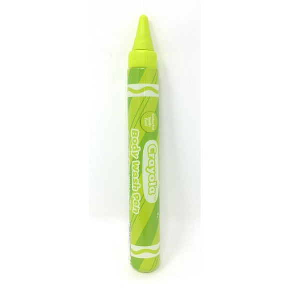 Crayola Body Wash Pen Screamin Green Apple Scent