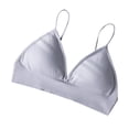 thumbnail image 2 of Ashirexll Sports Bras for Women Large Bust, Wireless Bras for Women, Large Size Printed Daily Bra Soft Gathered No Underwire, 2 of 3