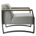 thumbnail image 4 of Sauve Armchair in Charcoal Light Gray, 4 of 7
