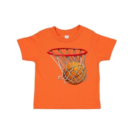 

Inktastic Basketball Swish Gift Toddler Boy or Toddler Girl T-Shirt