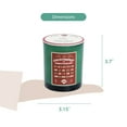 thumbnail image 5 of Mainstays 1-Wick Glass Jar Candle, Countdown to Christmas, Alpine Forest Scent, 7 oz, 5 of 9