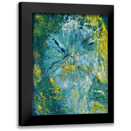 Gonzalez, Roberto 12x14 Black Modern Framed Museum Art Print Titled - The Sea I