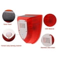 thumbnail image 4 of HLONK Solar Sound Light Alarm Motion Sensor 129db Outdoor Security Siren Motion Activated Warning Strobe, 4 of 6