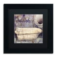 thumbnail image 2 of Trademark Fine Art "Le Bain Paris II" Canvas Art by Color Bakery Black Matte, Black Frame, 2 of 4