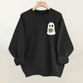 thumbnail image 2 of Bovxnpu Womens Oversized Sweatshirts, Halloween Day Sweatshirts for Women Fleece Crewneck Sweaters Casual Tops Comfy Fall Fashion Outs Winter Clothes, 2 of 7