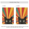 thumbnail image 4 of Yayeee Garden Flag 28" x 40" Double Sided Outdoor Yard Lawn Holiday Decorations, Black Cat, 4 of 6