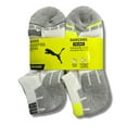 thumbnail image 2 of PUMA SOCKS BOYS X6 - LOW CUT 243 - CUBE WHITE - SMALL SZ SHOE 4-8.5 - 6 PACK, 2 of 2