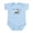 Sky Blue, variant on CafePress - Don't Make Me Call My Grandma Infant Bodysuit - Baby Light Bodysuit, Size Newborn - 24 Months