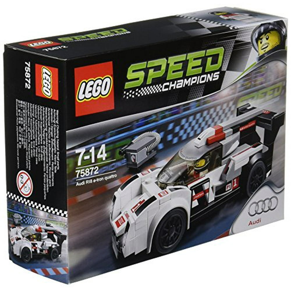 LEGO SPEED CHAMPIONS: Audi R18 e-tron Quatro 75872 - Walmart.com