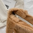 thumbnail image 1 of Bolsa de hombro de felpa con estampado de oso bonito de invierno para mujer, de compras de gran capacidad Ndcxsfigh Para Estrenar, 1 of 9
