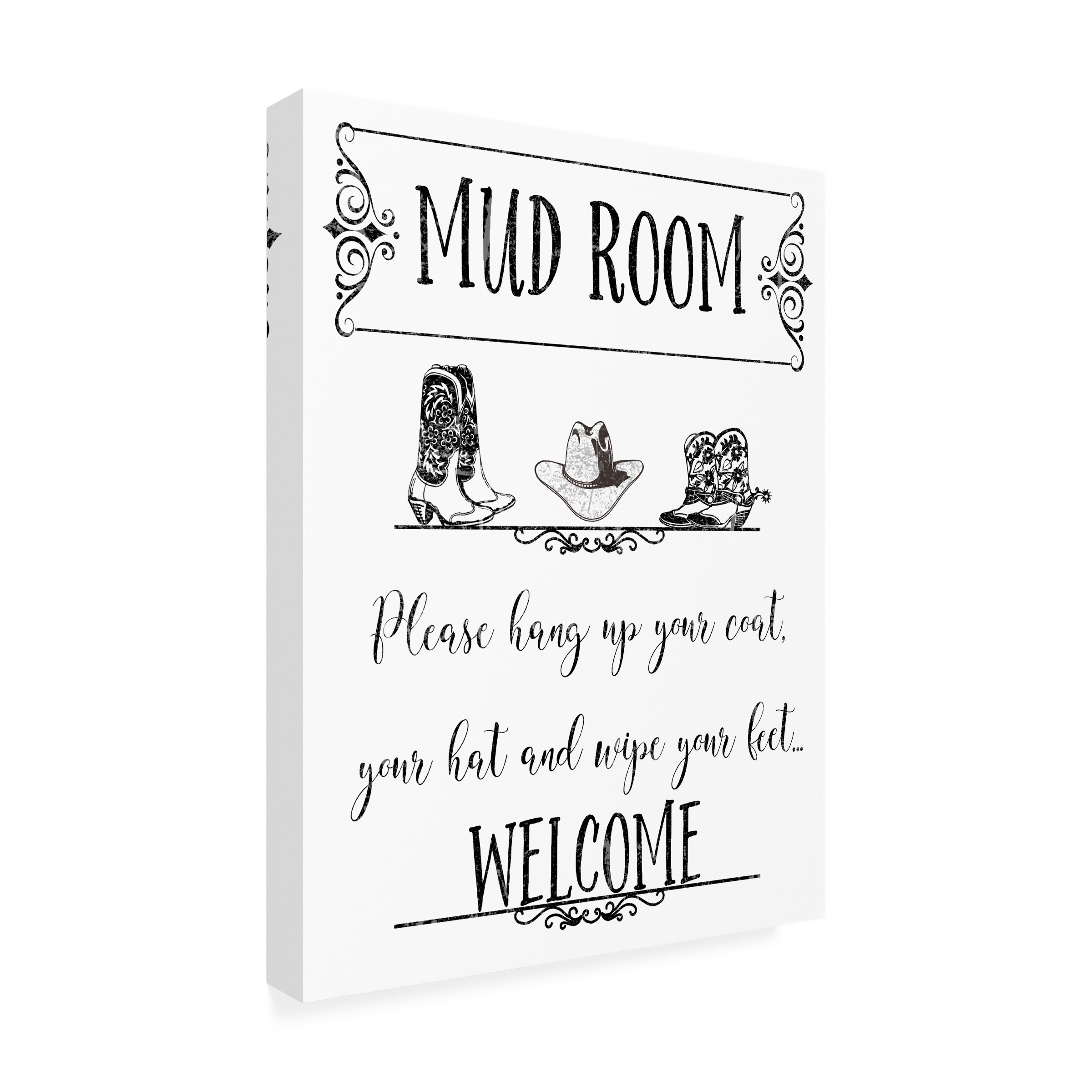 Trademark Fine Art Jean Plout Mud Room 5 Canvas Wall Art - 24x32