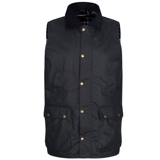 Regatta - Chaleco Banbury de Encerada para Adultos Unisex (Marino) Regatta UTPC4725_navy