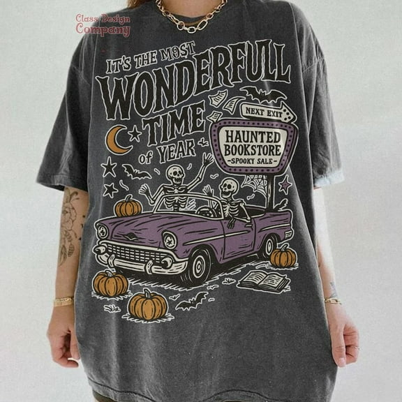 It’s the Most Wonderful Time of the Year Halloween Shirt, Funny Vintage Halloween Tee, Retro Spooky Season Shirt Design for October Lovers