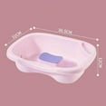 thumbnail image 4 of facefd Bassin de Lavage de Cheveux Portable avec Tube pour Laver Cheveux Coiffeur Enceinte Rose, 4 of 9