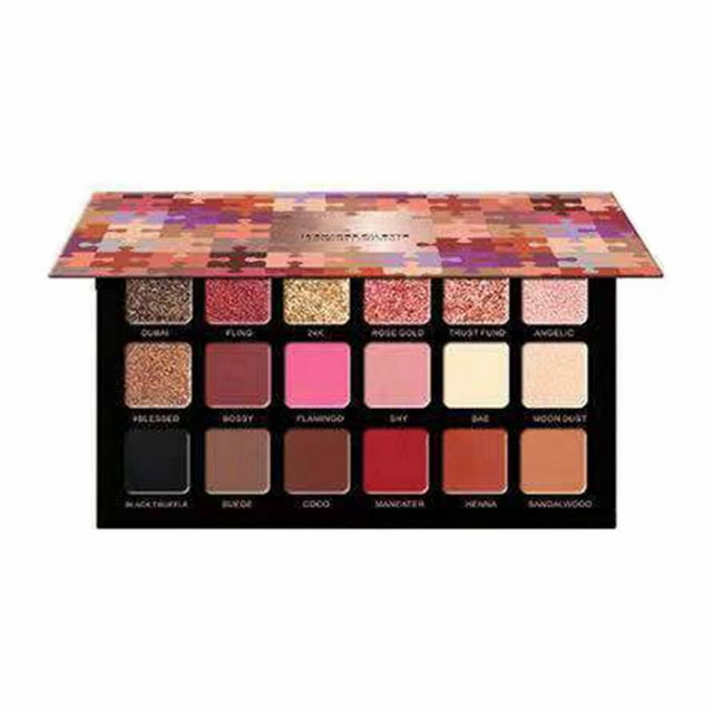 18 Color Rose Gold Eye Shadow Plate Desert Plate Mashed Potato Mermaid Eye Shadow Makeup Plate, Mothers Day Makeup Eye Shadow