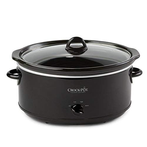 Crock-Pot SCV800-B – 8-Quart Oval Manual Slow Cooker – Black