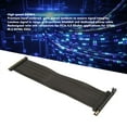 thumbnail image 4 of PCIE 4.0 X16 Riser Cable, High Speed Shielding Graphics Card Extension Cable Low Loss 90 Degree Connector  for B550 for Z690, 4 of 7