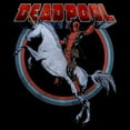 thumbnail image 2 of Men's Marvel Deadpool Unicorn Ride Sweatshirt, 2 of 4