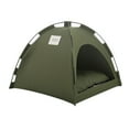 thumbnail image 2 of kurtrusly Outdoor Pet Shelter Tent Lightweight And Portable Easy To Clean Easy To Install Universal Cat House M, 2 of 6
