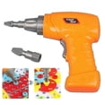thumbnail image 1 of Kids Simulated Electric Drill Repair Tool Toy With 2 Piece Tips -, 1 of 2