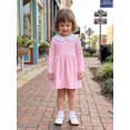 thumbnail image 4 of LMLYSoH Little Girls Fall Dress Long Sleeve Doll Collar Loose Dress Toddler Halloween Costume Cosplay Outfit, 4 of 9