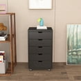 thumbnail image 5 of ALISENED 5-drawer roller storage cabinet - Multi-functional office and household file and clutter organizer, 5 of 8