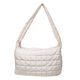 thumbnail image 2 of Bolso Hombro A Cuadros Retro Bolsos Cruzados Nylon Color para Mujer (Blanco), 2 of 9