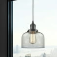 thumbnail image 6 of Innovations Lighting 201C Large Bell Large Bell 8" Wide Mini Pendant - White, 6 of 7