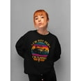 thumbnail image 2 of I'm Not Old - Classic Vintage Truck Retro Emoji Graphic Women's Sweatshirt, 2 of 4