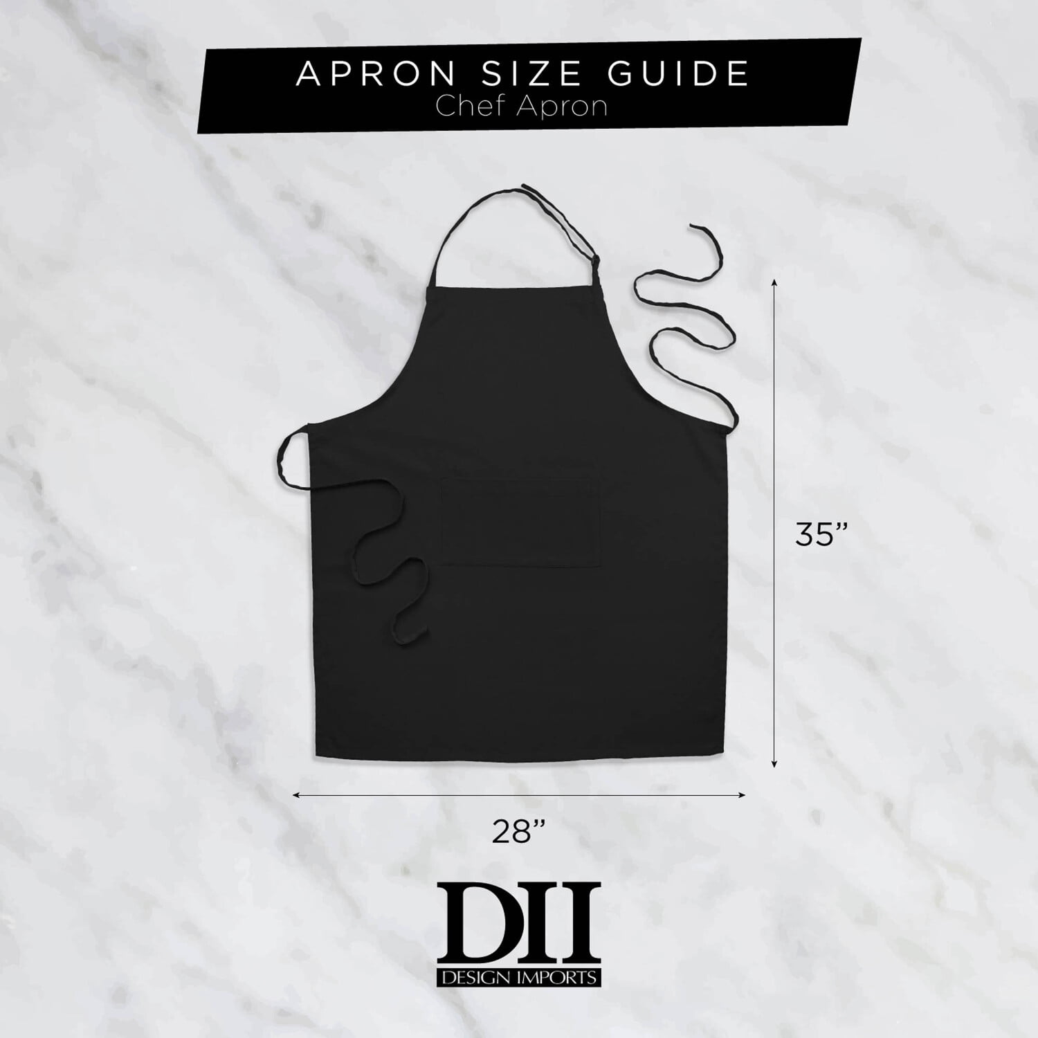 DII 100% Cotone Christmas Holiday Chef Apron W/Collo e in Vita Regolabile Fascette per Everday Cucina Basic, Cottura, Forno, Crafting-Woodland