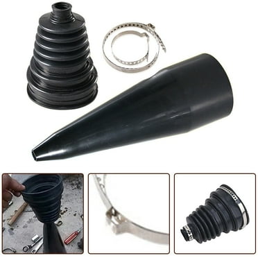 CENL Universal Stretchy CV Drive Shaft Boot Kit No Dismantling with Cone for Car Van