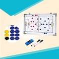 thumbnail image 3 of Tableau de Coaching de Soccer Portable Magnétique. Entraînement de Soccer Pro Double Face Blanc, 3 of 4