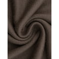 thumbnail image 4 of INSPIRE CHIC Women's Maternity Ruched Tops Long Sleeve Shirts Casual Blouses Basic T-Shirt Clothing 2025 Medium Coffee, 4 of 5
