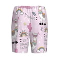 thumbnail image 2 of Lsque No Drama Llama Mens Sleep Pajama Shorts,Short Pajama Pants, Cotton Ultra-Soft Knit-4X-Large, 2 of 9