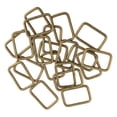 thumbnail image 1 of 2x Conector de Correa de con Hebilla Cuadrada de Metal de 20 Piezas para Manualidades de Fabricación de s de Bricolaje perfecl Hebilla cuadrada, 1 of 8