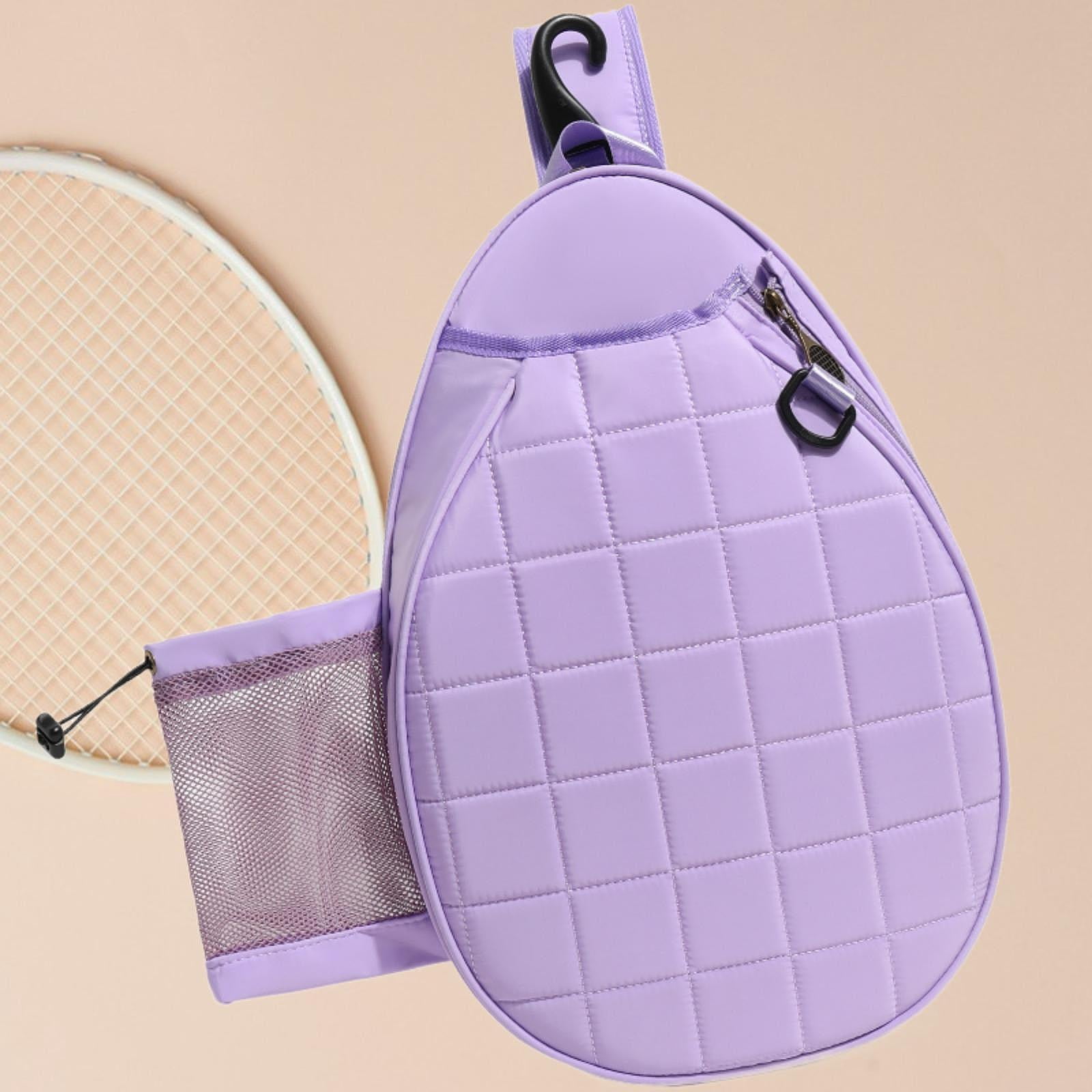 Luwecf Tennis Racket Shoulder Bag Badminton Bag Large Professional Tennis Handbag Water