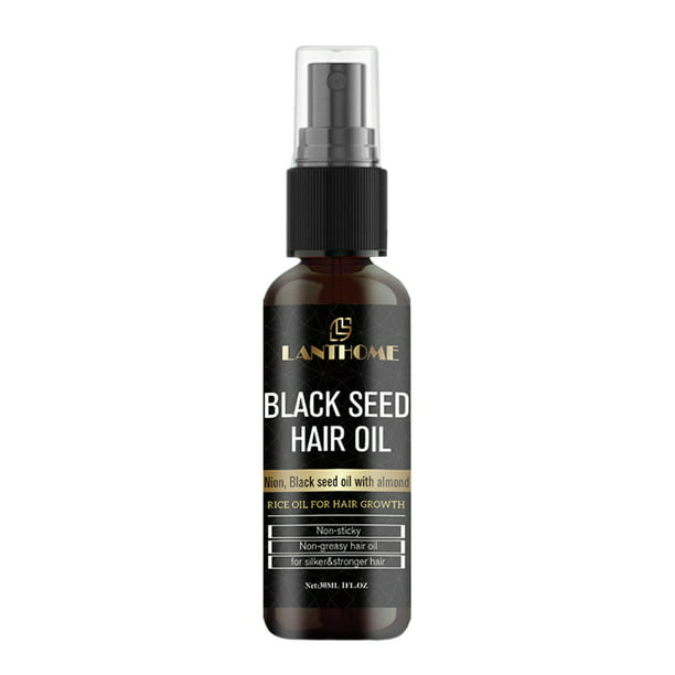Black Rice Hair Growth Essence Anti-Hair Loss Spray Hair Oil for Hair  Regrowth 
