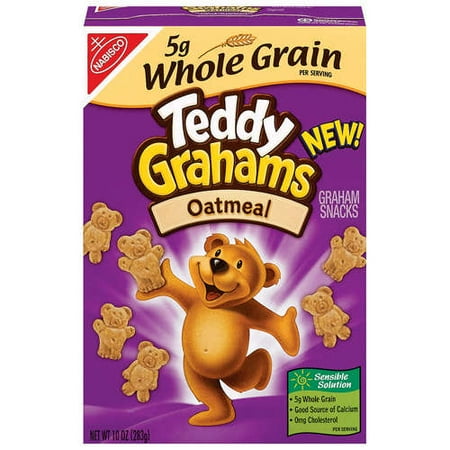Nabisco Teddy Grahams: Oatmeal Graham Snacks, 10 oz