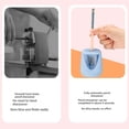 thumbnail image 1 of Electric Rotary Pencil Sharpener for Office School Suplies Blue, 1 of 7