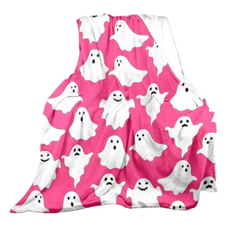 

Zawou Halloween Printed Blanket Lunch Break Blanket Sofa Blanket Office Blanket