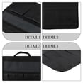 thumbnail image 3 of Mosiee Practical Garden Tool Bag For Seat Storage Oxford Cloth Construction Multiple Pockets Green Black Purple Colors, 3 of 9