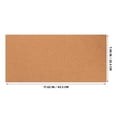 thumbnail image 4 of HEALEEP Tableau d'Affichage en Liège Marron pour Bureau Ancre Messages 1Pcs, 4 of 8