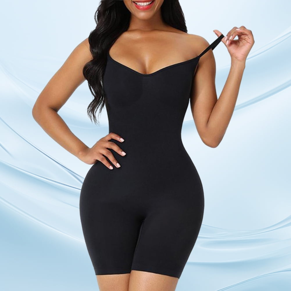 Body de compresión sexy para mujer, moldeador de cuerpo completo sin  costuras, cuello en V para figura delgada Body de compresión | Bodega  Aurrera en línea