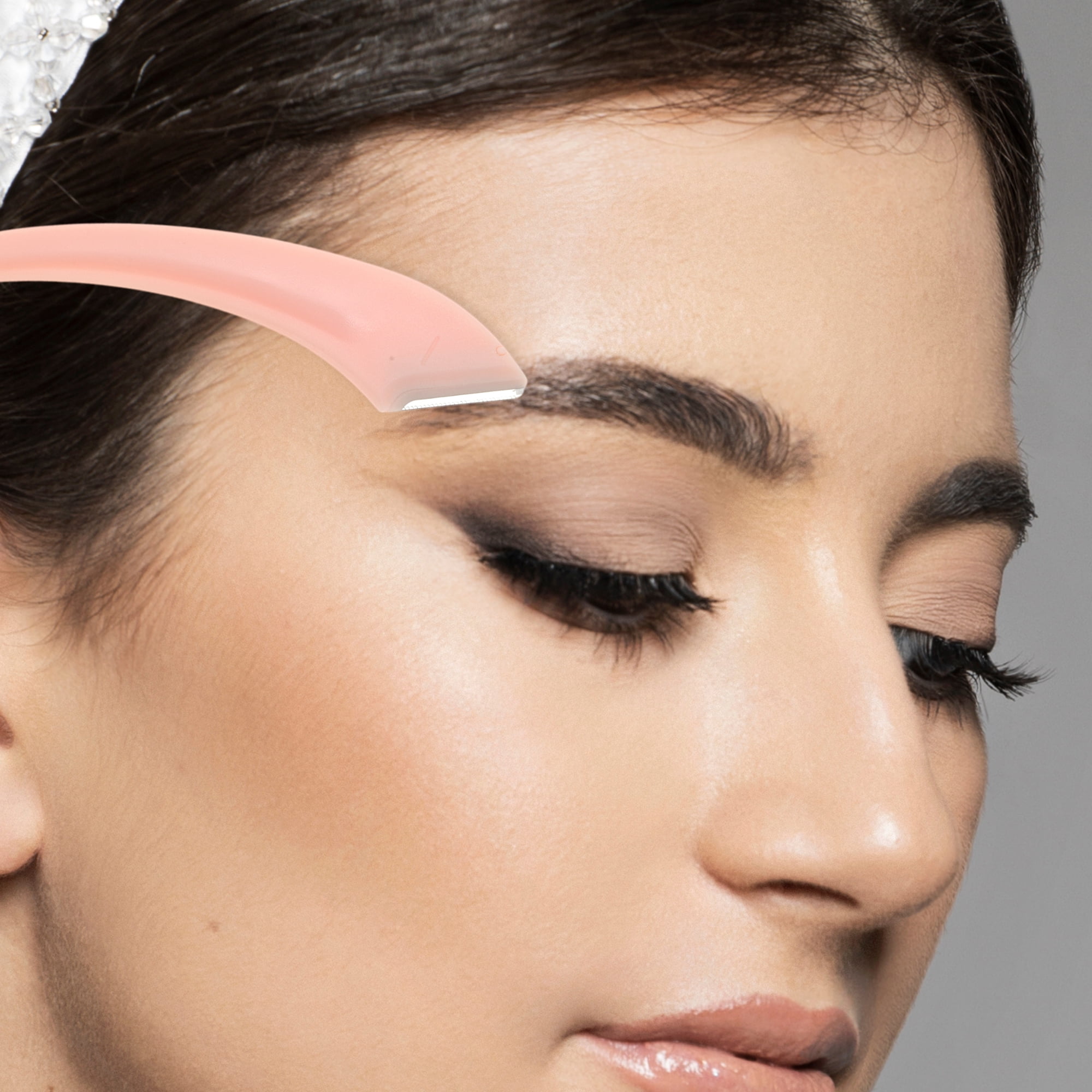 Unique Bargains Convenient Multifunctional Eyebrow Scissor Kit for Easy Hair Removal