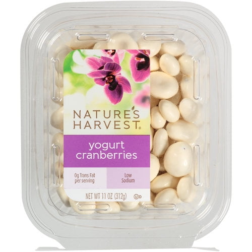 Nature's Harvest Yogurt Cranberries, 11 oz